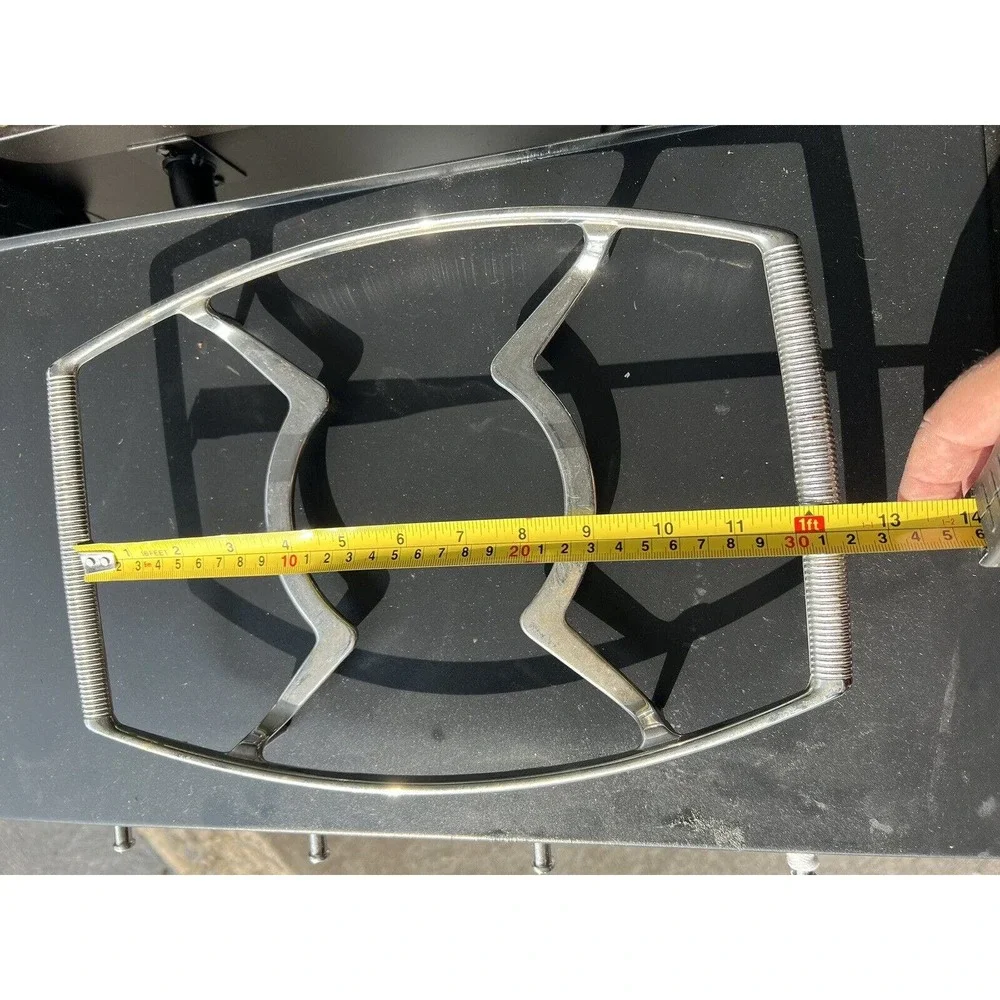 Corning Ware P-10-M-1 chrome metal‎ casserole holder rack trivet cradle Pyrex